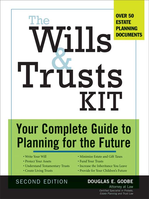 Title details for The Wills and Trusts Kit by Douglas  E.  Godbe - Wait list